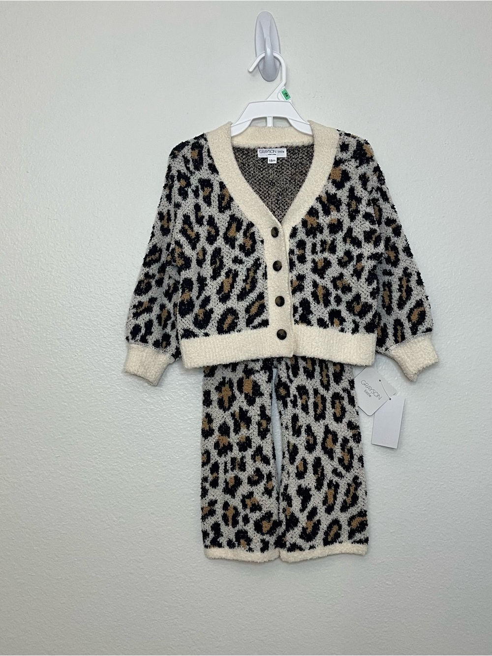 Grayson Little Toddler Girls 2-pc. Pant Set leopard print 18mo
